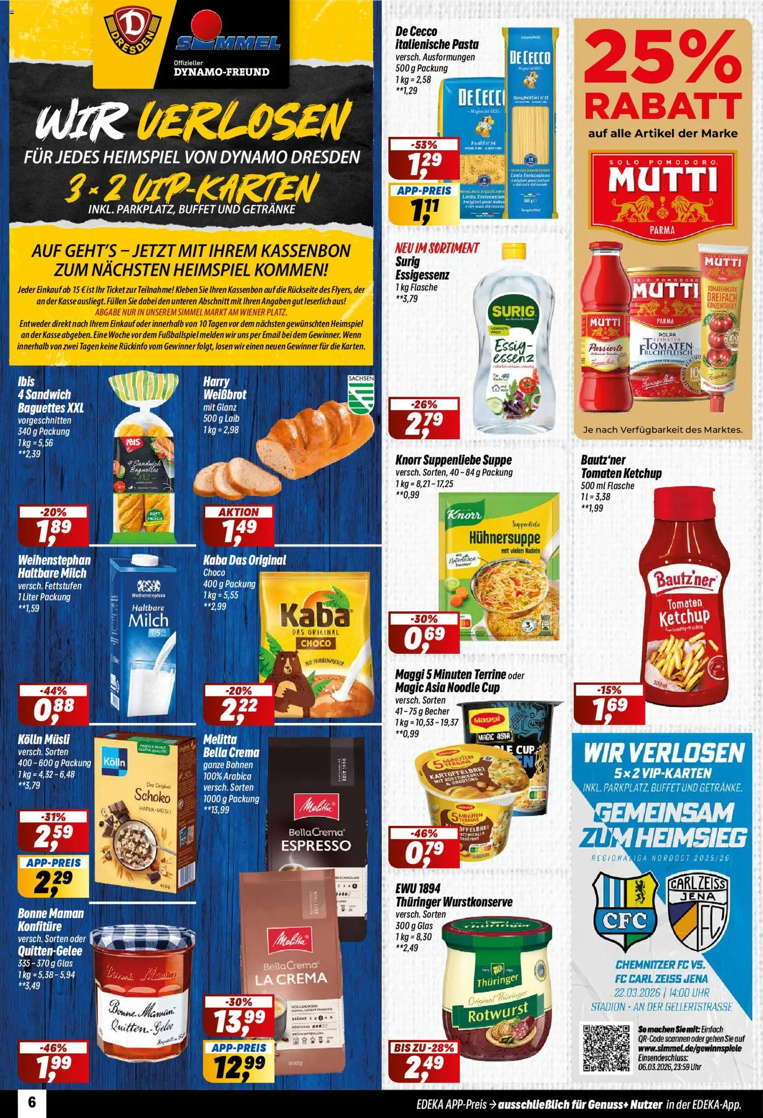 Simmel Prospekt 	 - Seite 6 - gültig ab 09.03.2026