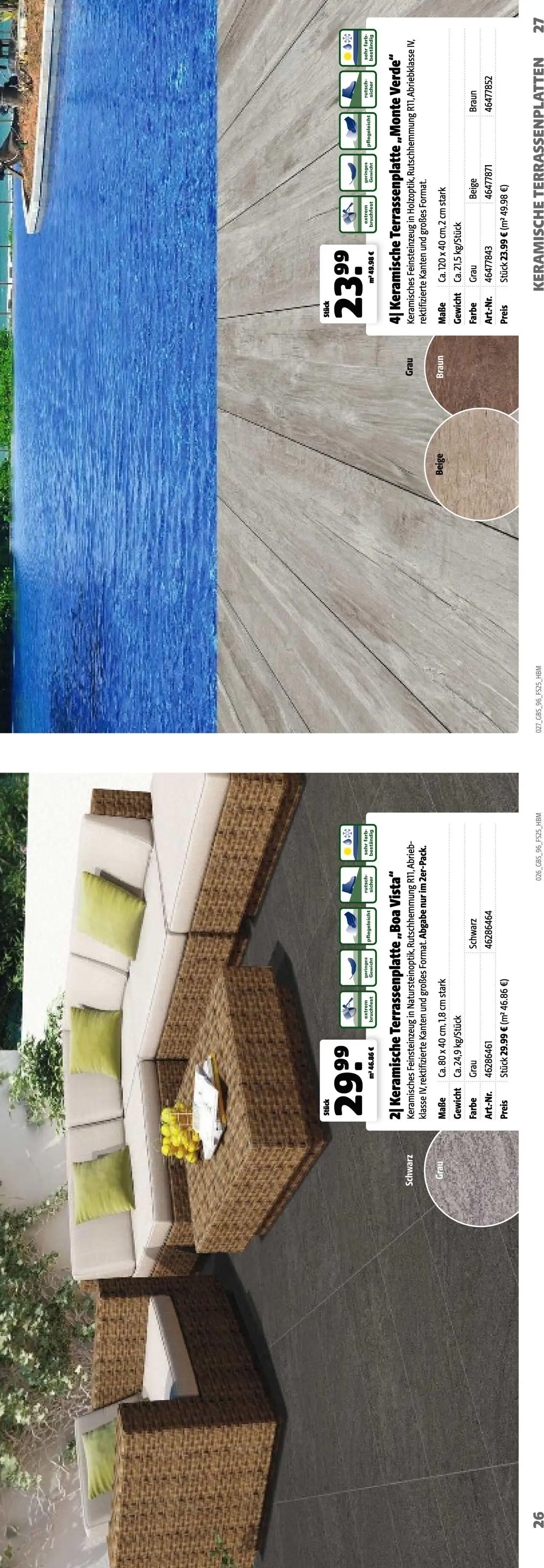 Hagebau Katalog Gartenbaustoffe - Seite 27 - gültig ab 02.03.2025