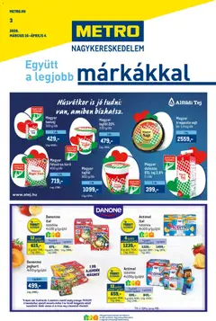 Előnézet Metro akciós újság érvényes 2026.03.16.-tól