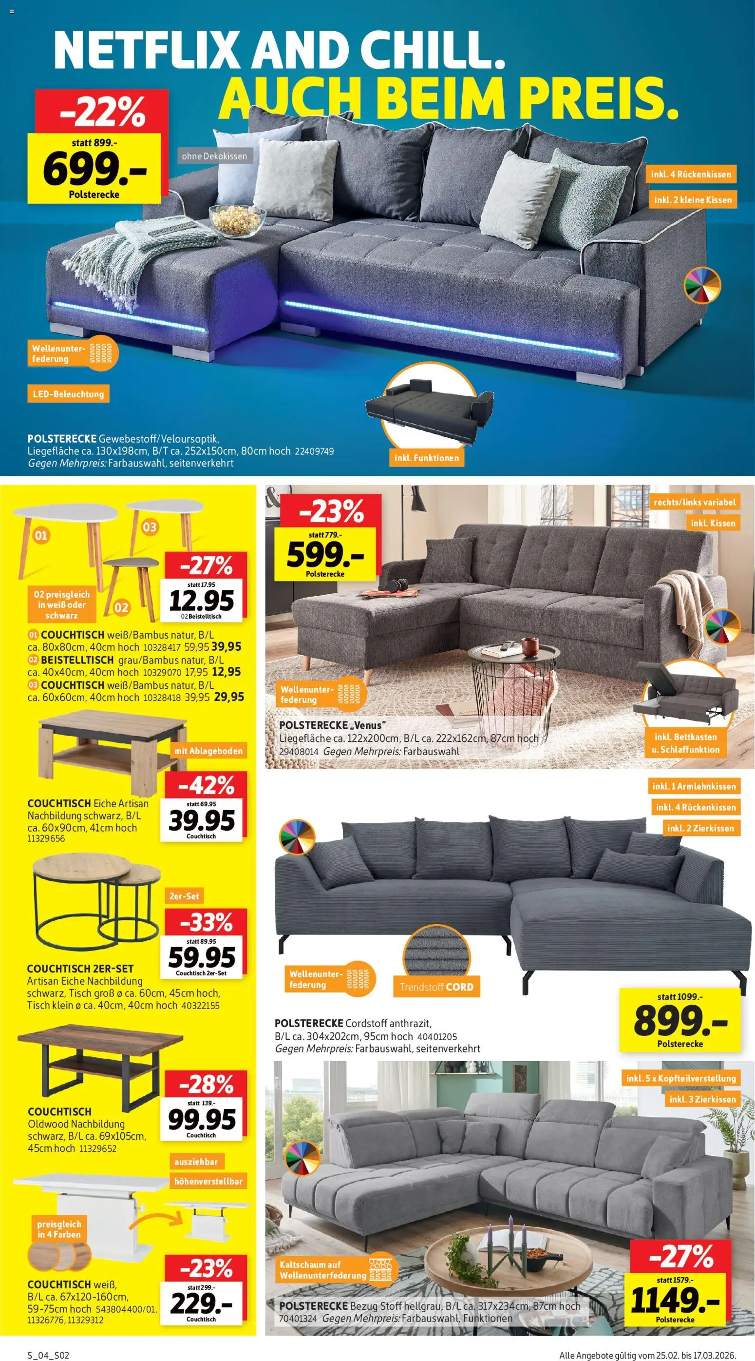 Sconto Prospekt 	 - Seite 2 - gültig ab 25.02.2026