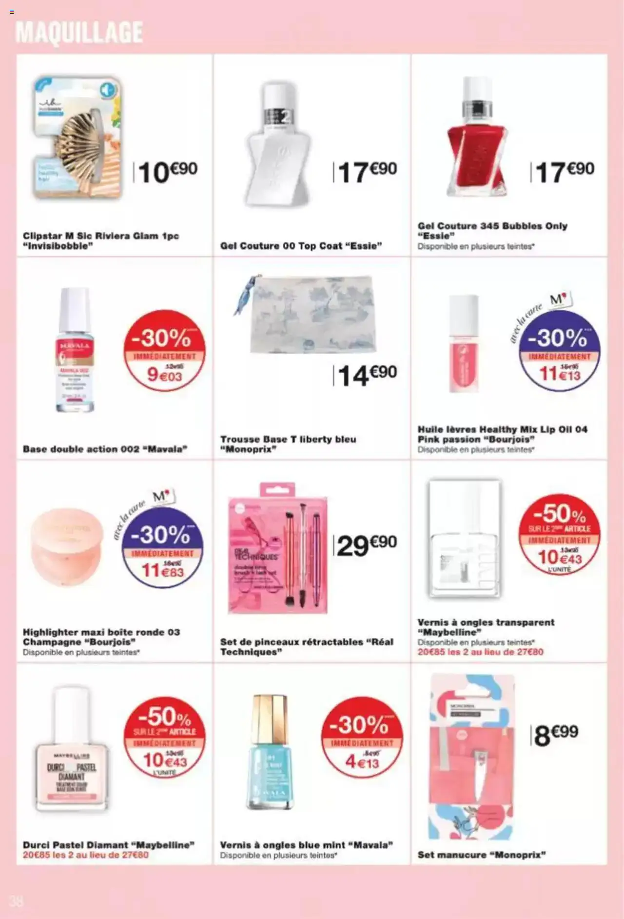 Monoprix catalogue - page 38 - valable à partir du 15/07/2025