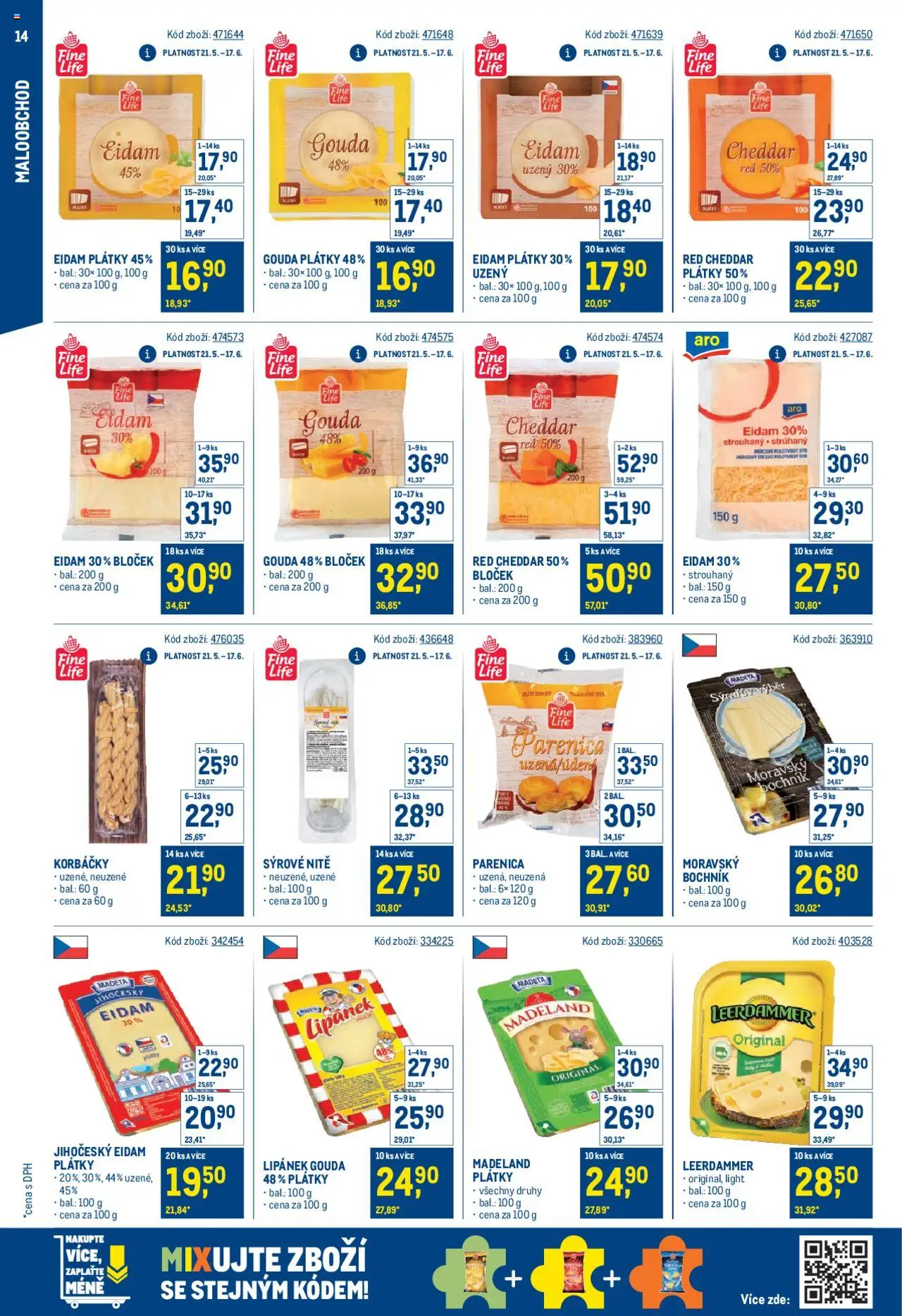 Makro leták - Stabilně výhodná cena - maloobchod - strana 14- platný od 21.05.2025
