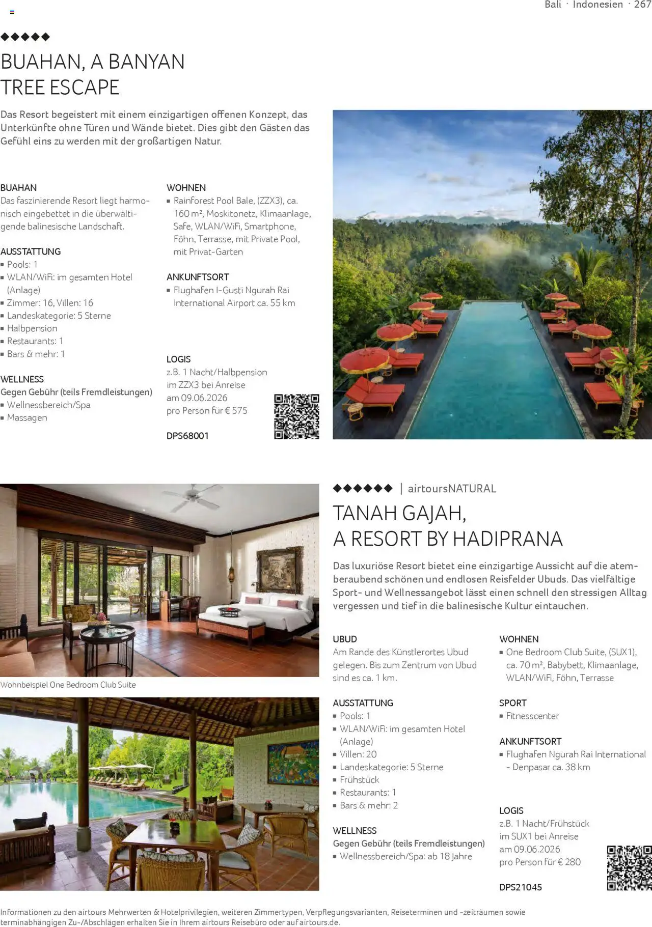 TUI airtours Katalog  Erstklassige Fernreisen 2025/26 - Seite 267 - gültig ab 01.11.2025