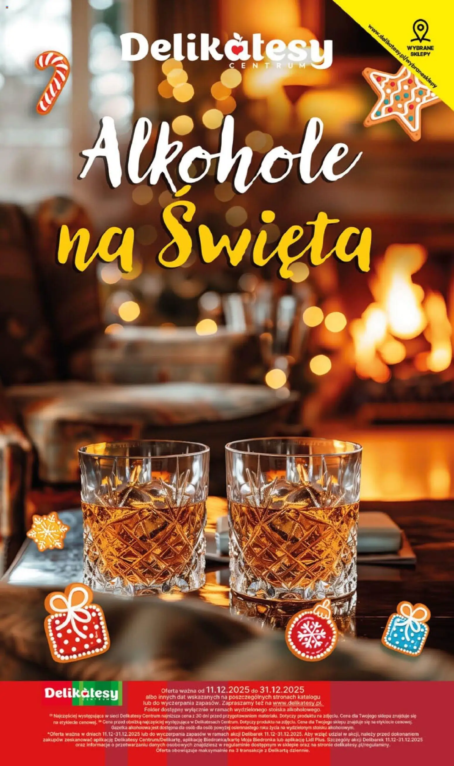 Delikatesy Centrum Gazetka alkoholowa - strona 1- ważny od 11.12.2025