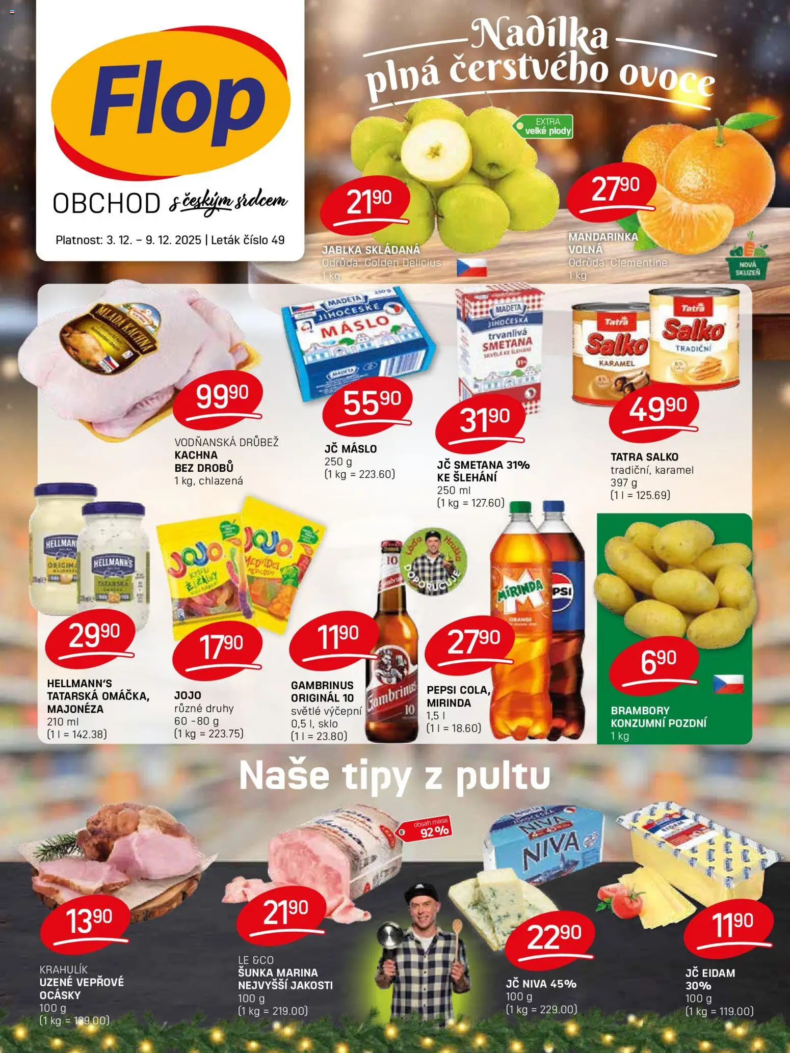 Flop leták - strana 1- platný od 03.12.2025