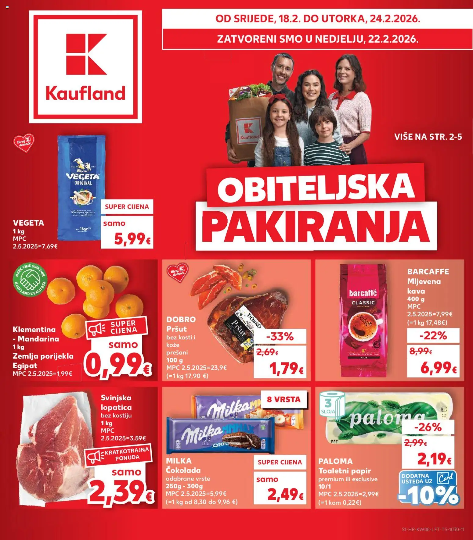 Katalog Kaufland - stranica 1- važeći od 18.02.2026