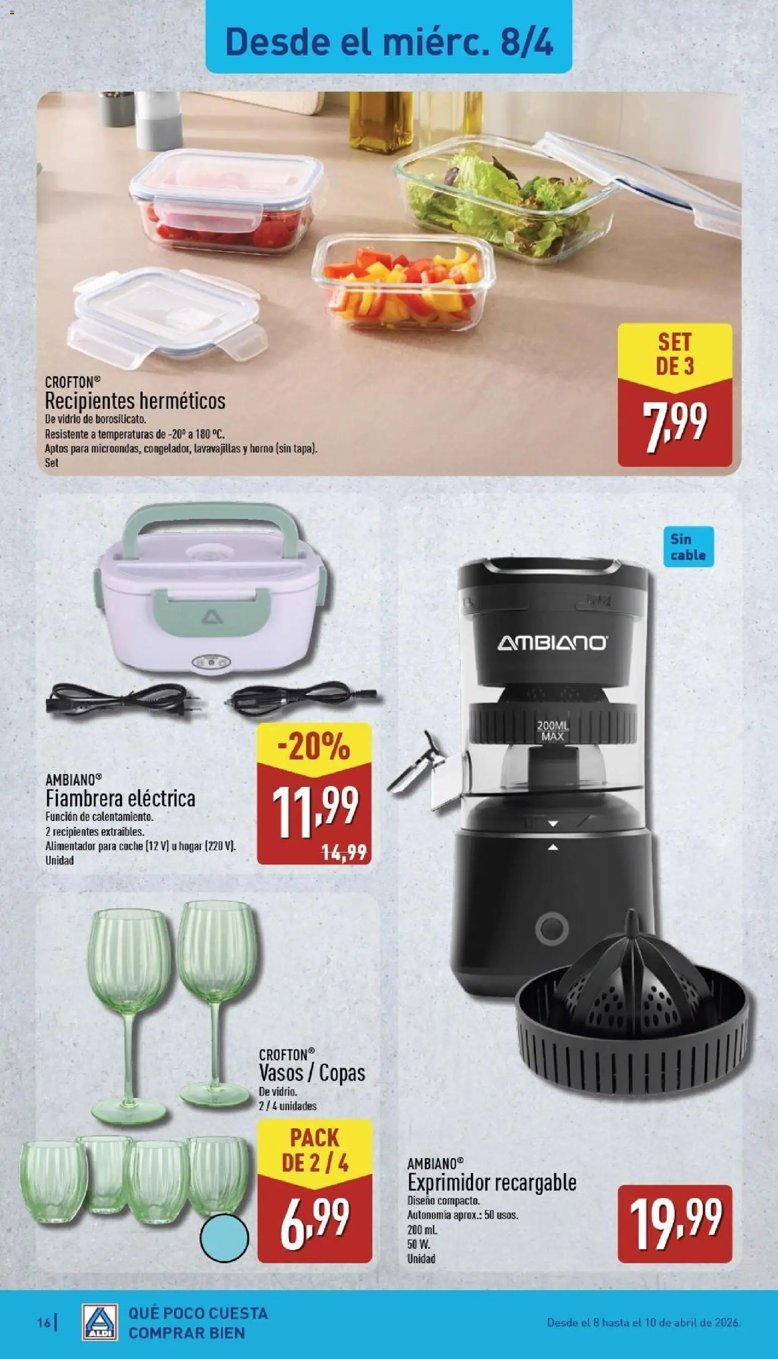 Aldi folleto Península - Página de 16 - Válido desde 06/04/2026