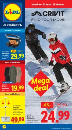Lidl - Non Food folder - Week 43 geldig vanaf 22-10-2025