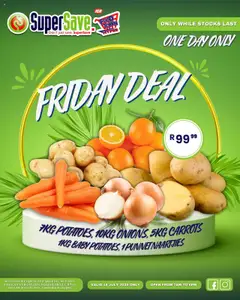 Preview Super Save Friday Deal valid from 18/07/2025