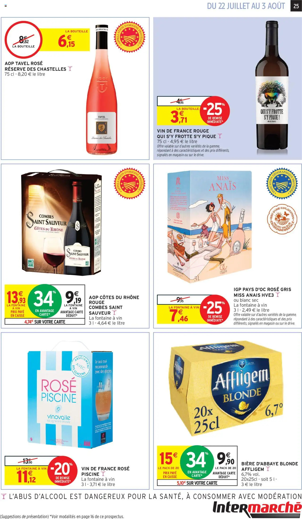 Intermarché catalogue semaine 29 - page 25 - valable à partir du 22/07/2025