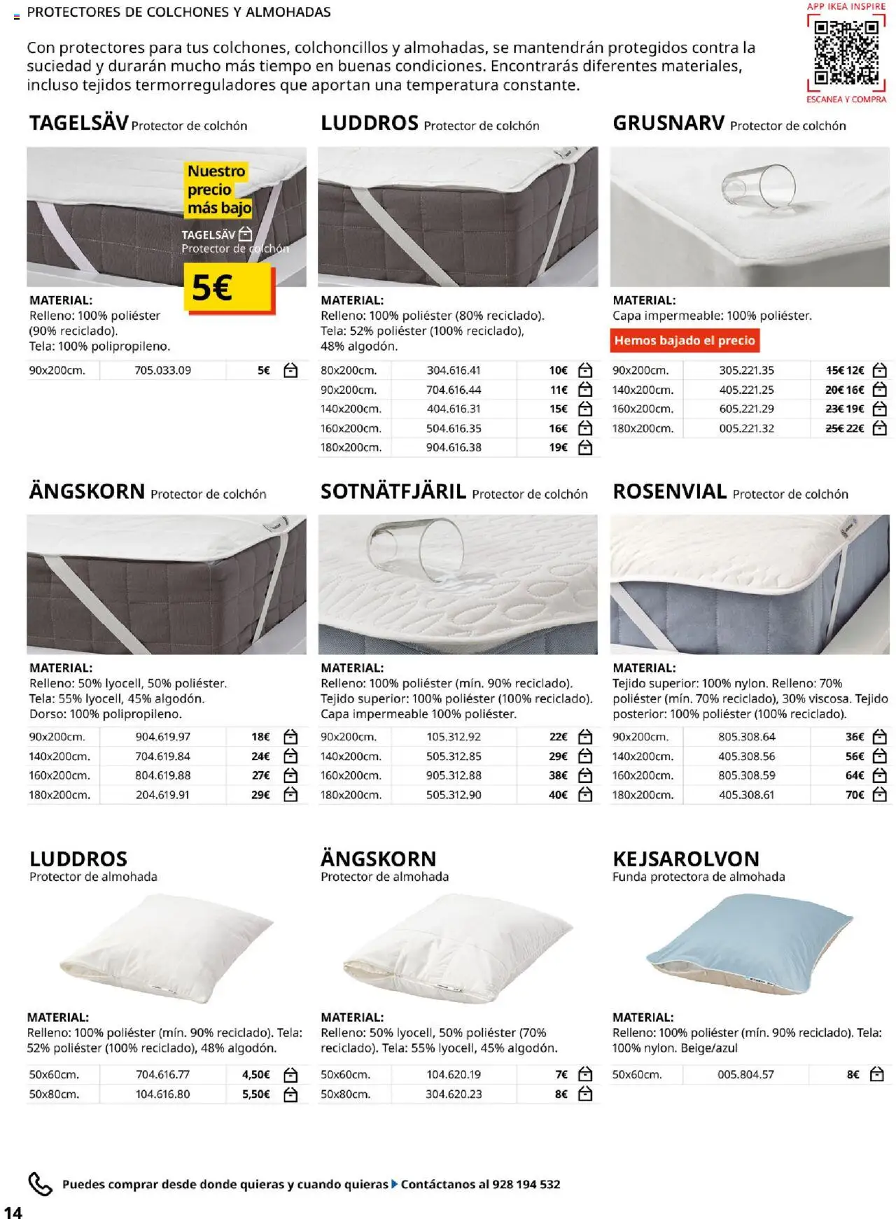 Catálogo IKEA Ropa de Cama - Página de 14 - Válido desde 01/09/2025