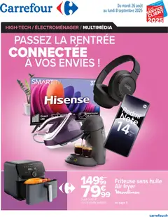 Aperçu Carrefour Passez la rentrée connectée à vos envies ! valable à partir du 26/08/2025
