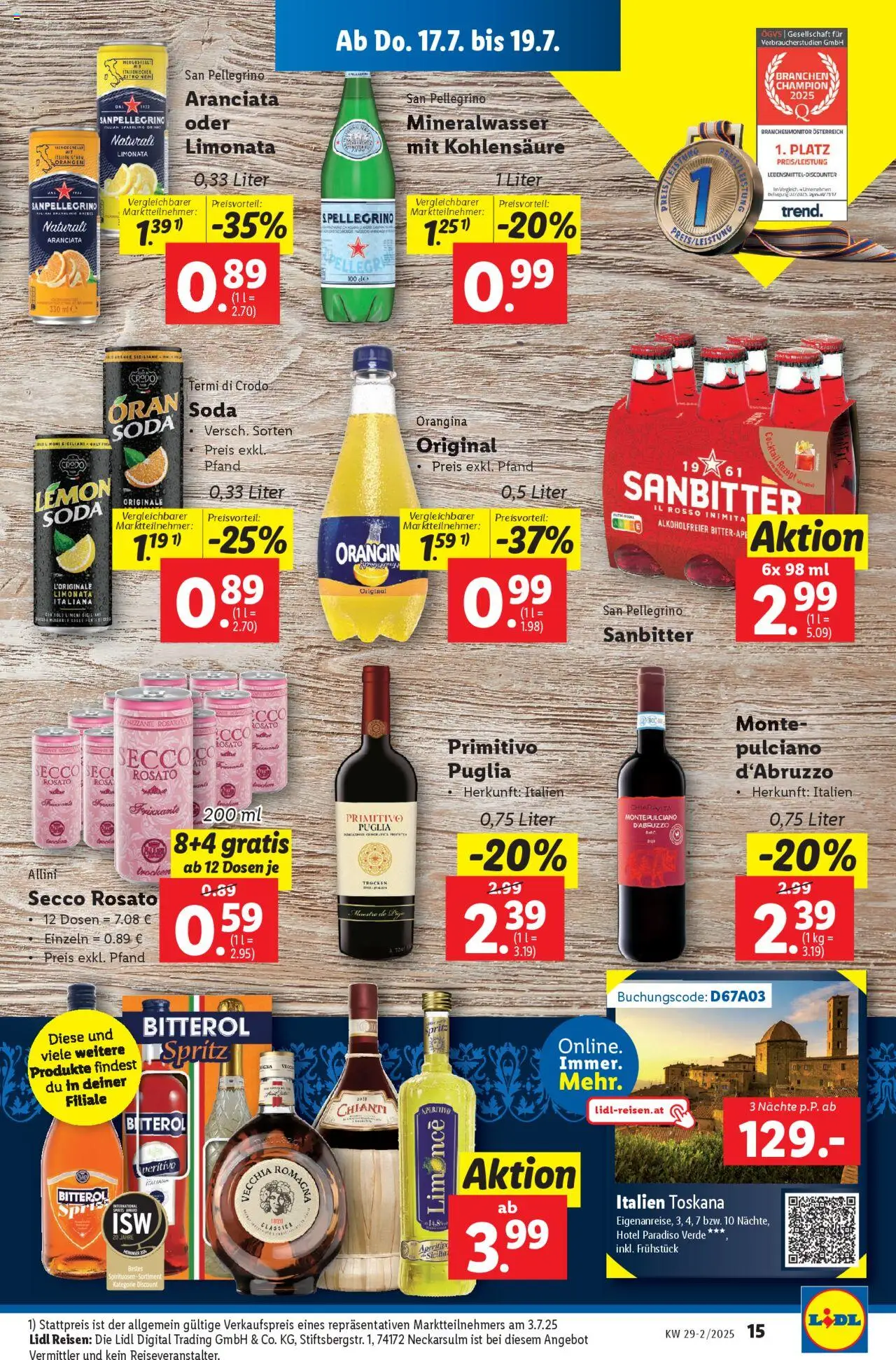 Lidl Flugblatt - Seite 17- gültig ab 17.07.2025