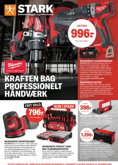Forhåndsvisning Stark - Milwaukee Folder gyldig fra 01/12/2025