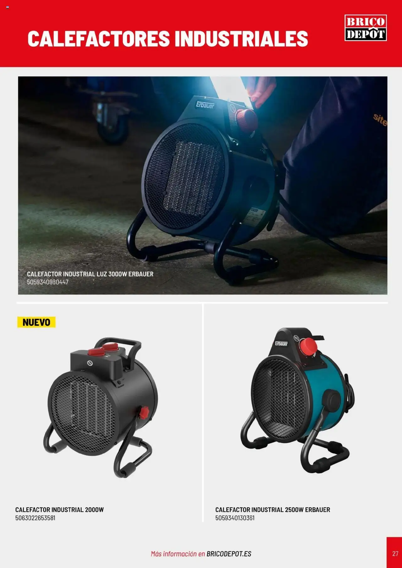 Brico Depôt - Catálogo Calefacción - Página de 27 - Válido desde 21/10/2025