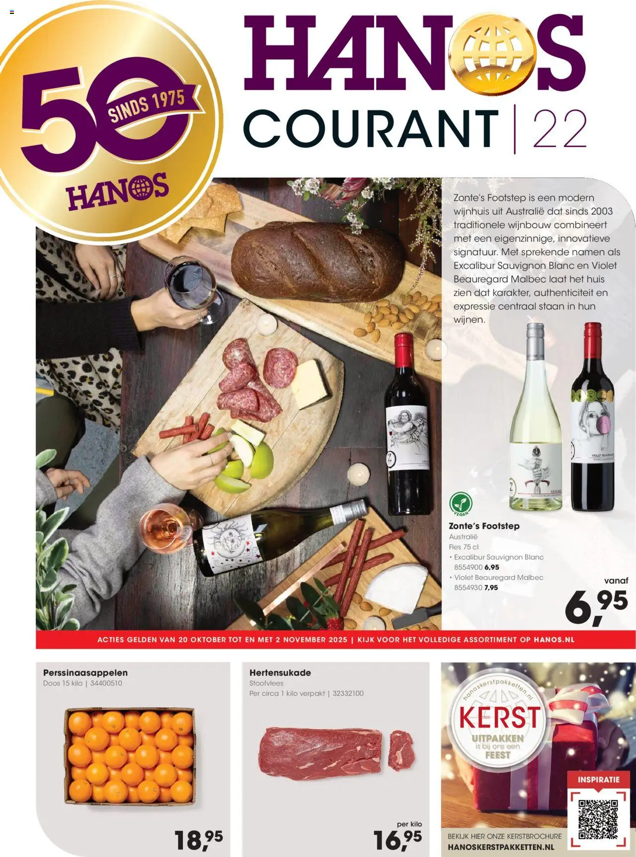 Hanos - Folder - pagina 1- geldig vanaf 20-10-2025