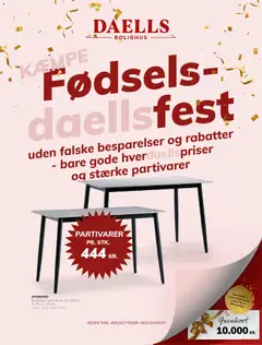 Forhåndsvisning Daells Bolighus - Tilbudsavis gyldig fra 29/10/2025
