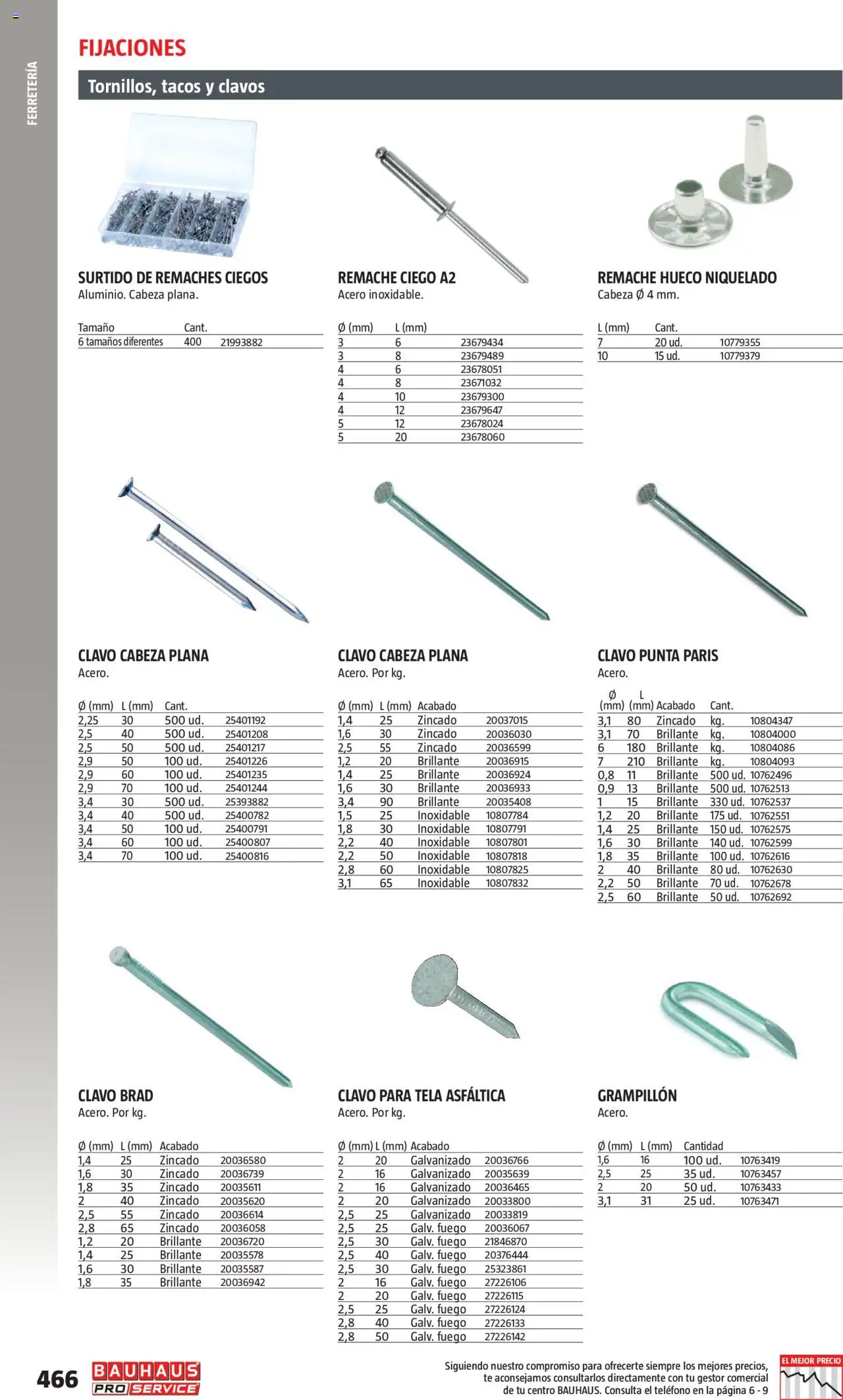 Bauhaus - ProService  - Página de 466 - Válido desde 24/02/2025