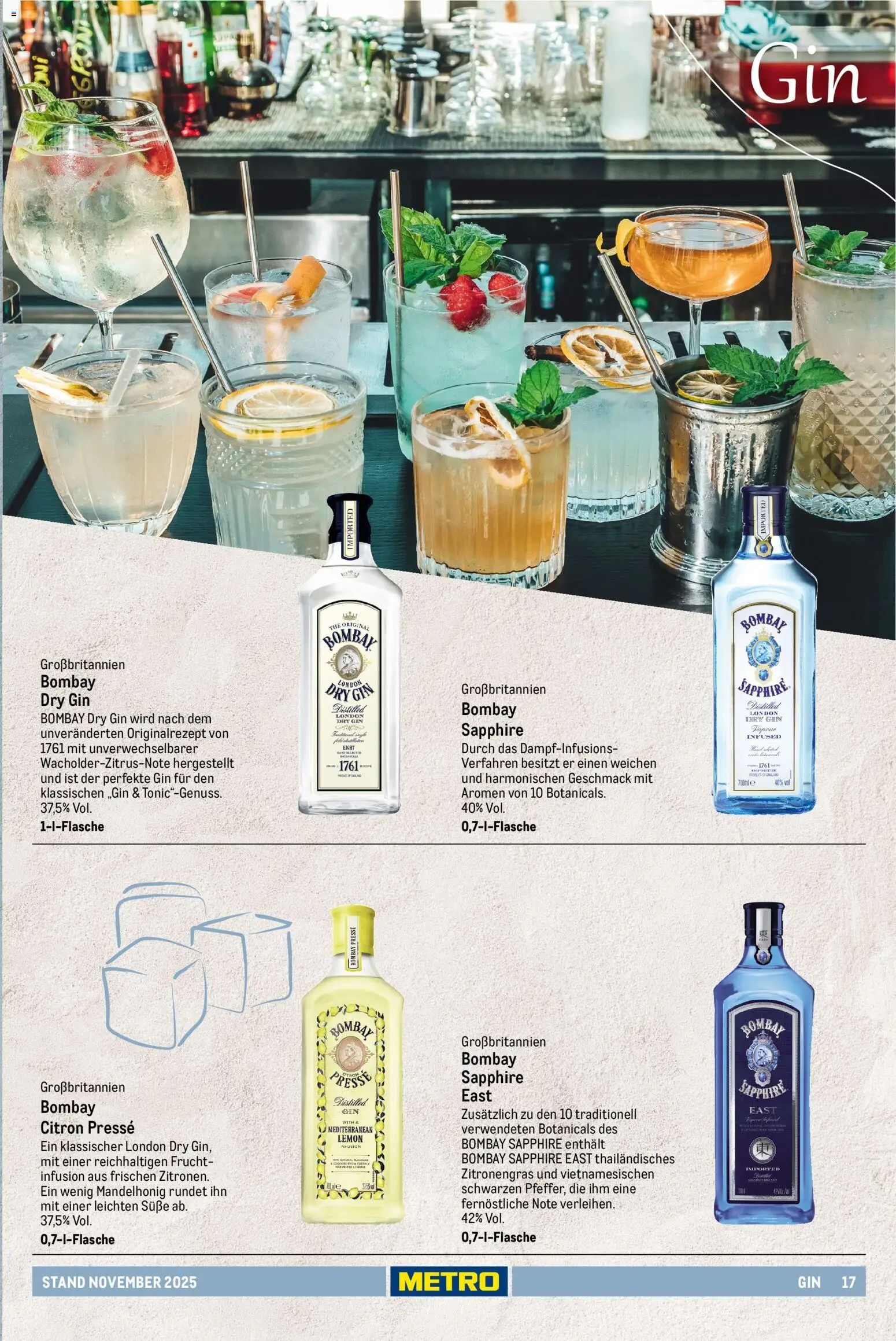 Metro - Spirituosen Sortiment - Seite 17 - gültig ab 01.12.2025