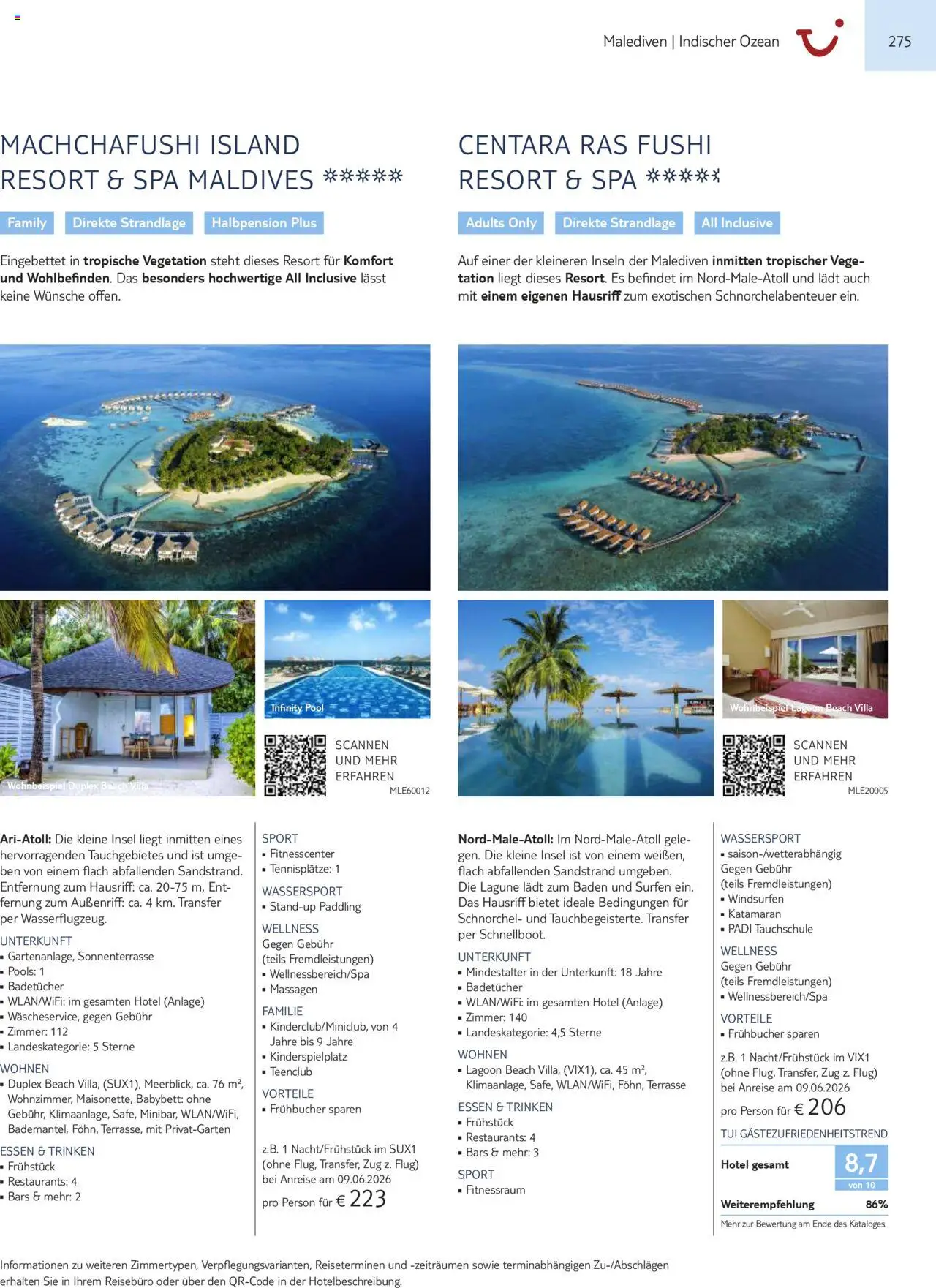 TUI Prospekt  Asien, Afrika, Orient & Indischer Ozean 2025/26 	 - Seite 275 - gültig ab 01.11.2025