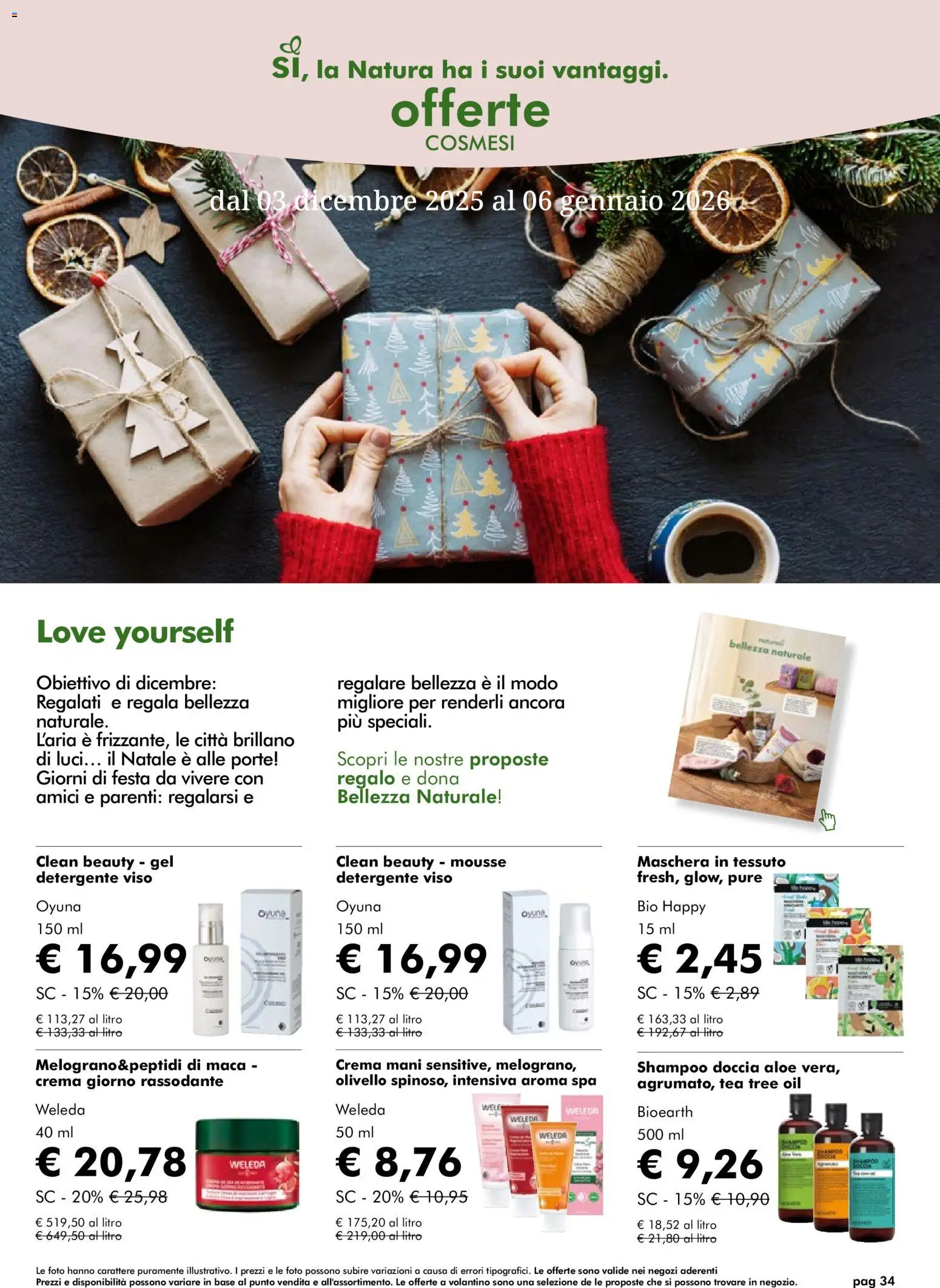Volantino Natura Sì	 - pagina 34 - valido dal 03/12/2025