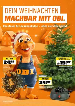 Vorschau Obi Prospekt 	 gültig ab 15.12.2025