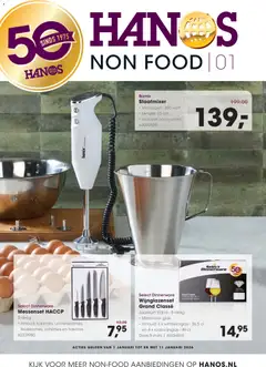 Hanos - Non food folder geldig vanaf 01-01-2026