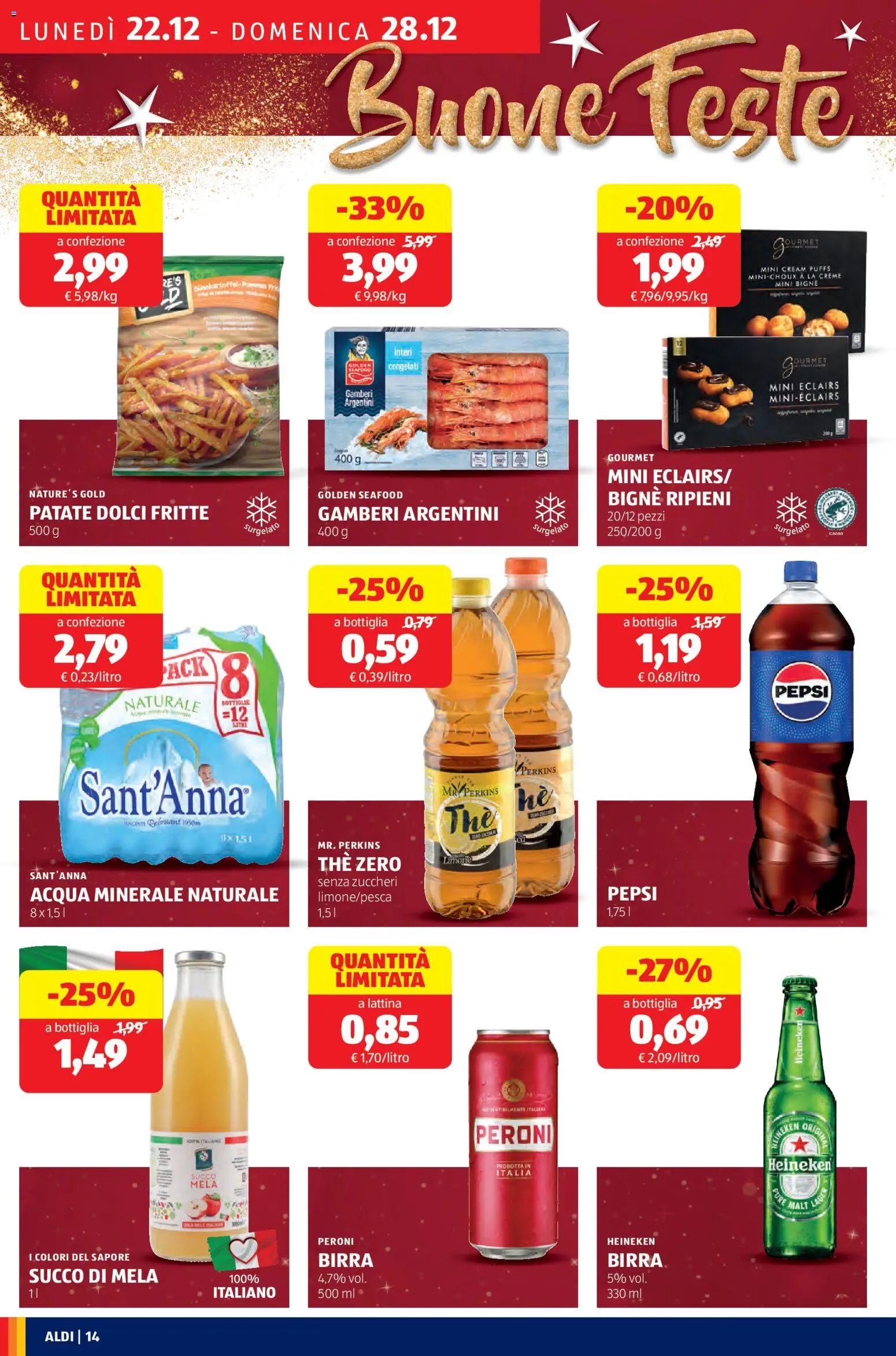 Volantino Aldi	 - pagina 14 - valido dal 22/12/2025