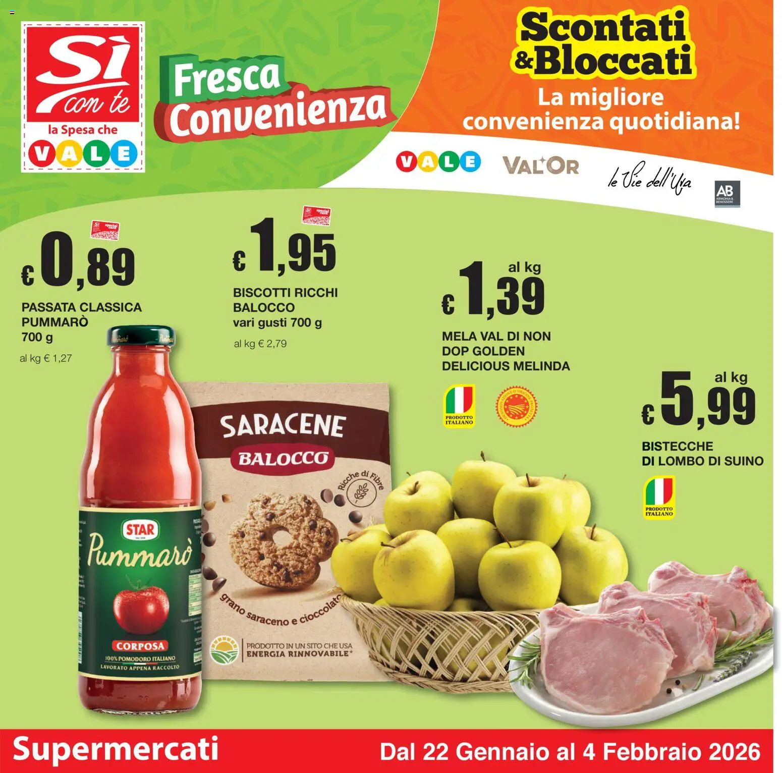 Volantino Sì con Te	 - pagina 1 - valido dal 22/01/2026