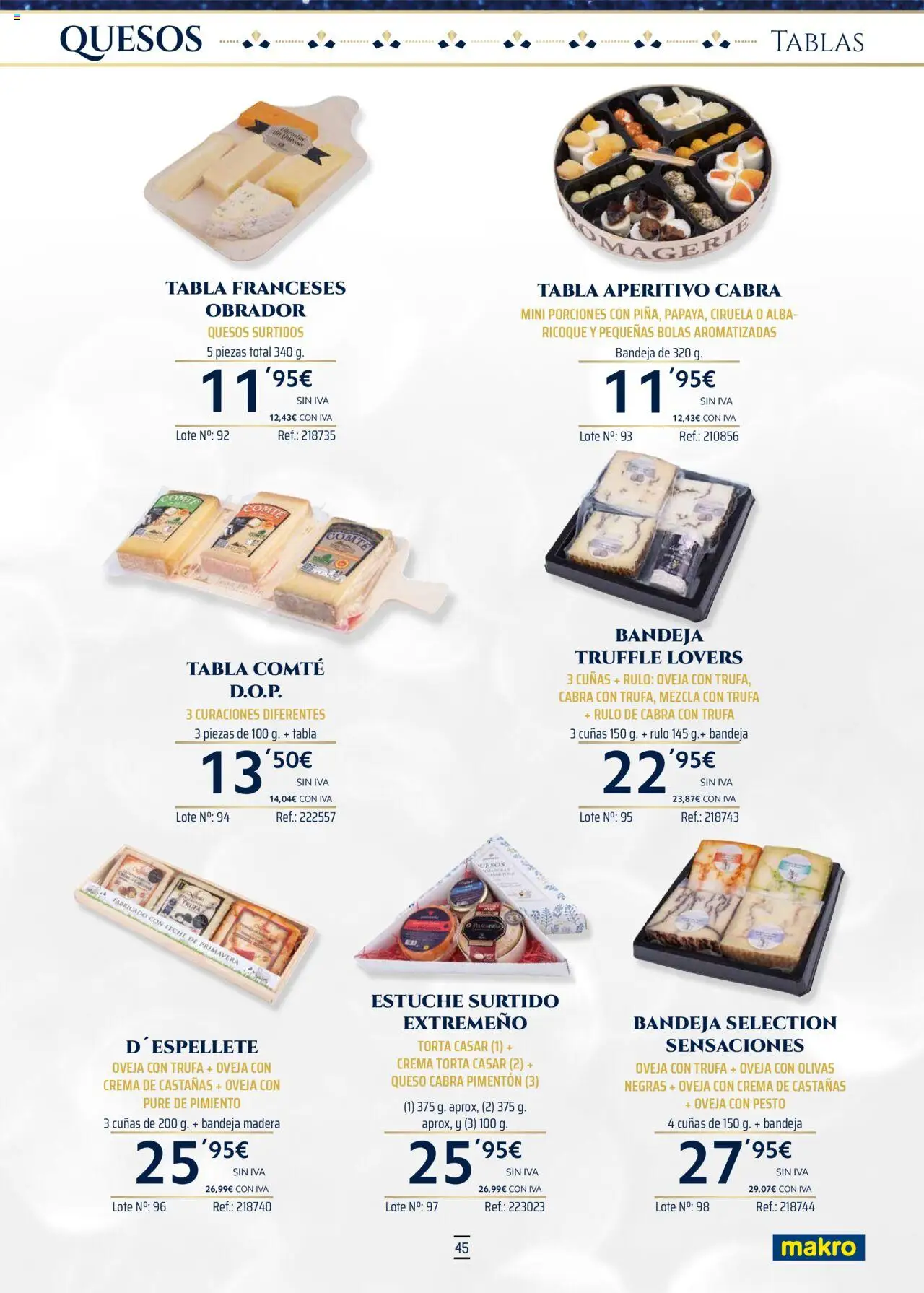 Makro - Lotes y cestas Levante - Página de 45 - Válido desde 04/10/2025