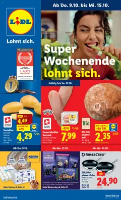 Vorschau Lidl Aktionen gültig ab 09.10.2025