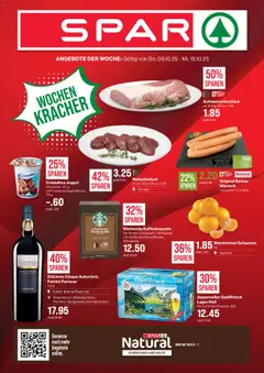Vorschau SPAR Aktionen gültig ab 09.10.2025