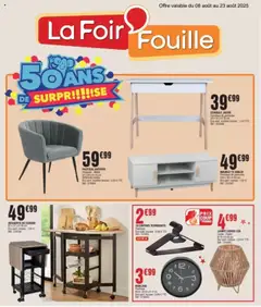 Aperçu La Foir'Fouille catalogue semaine 33 valable à partir du 08/08/2025
