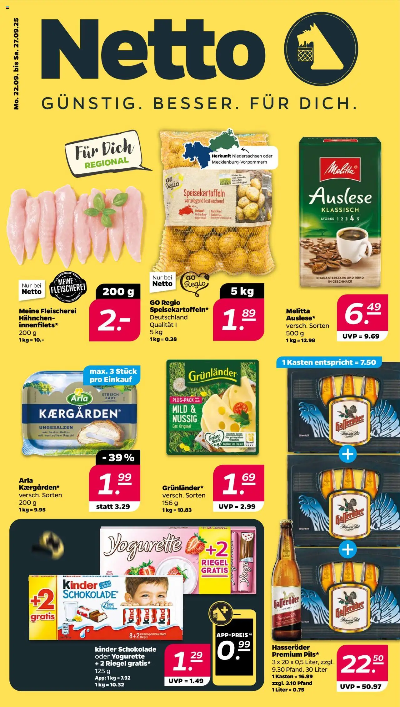 Netto Prospekt 	 - Seite 1 - gültig ab 21.09.2025