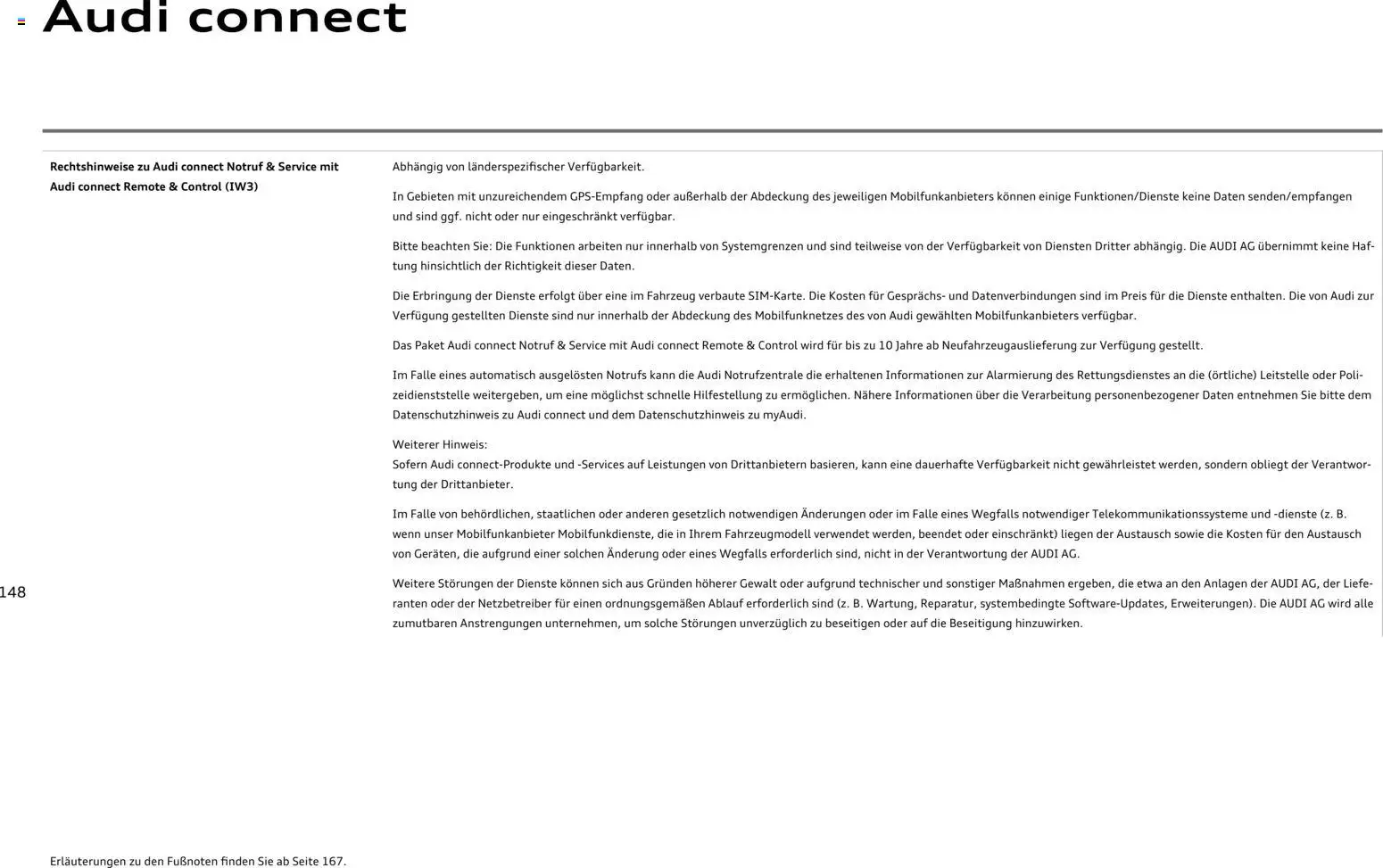 Audi  A6 e-tron - Seite 148 - gültig ab 01.10.2025