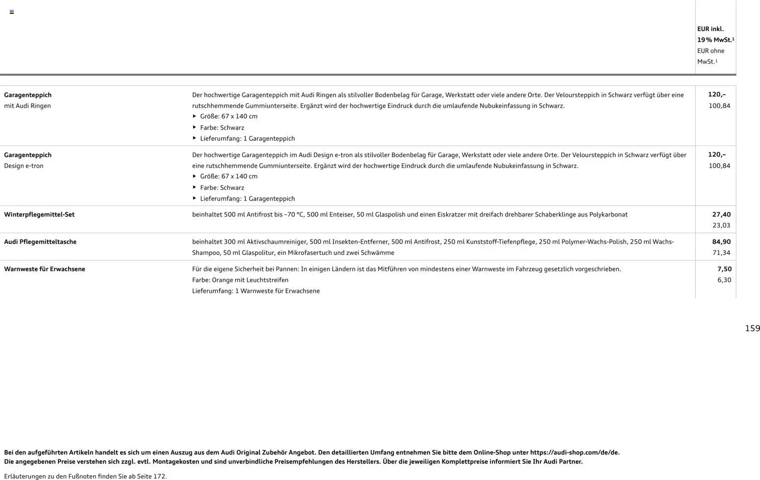 Audi Q5 - Seite 159 - gültig ab 28.10.2025