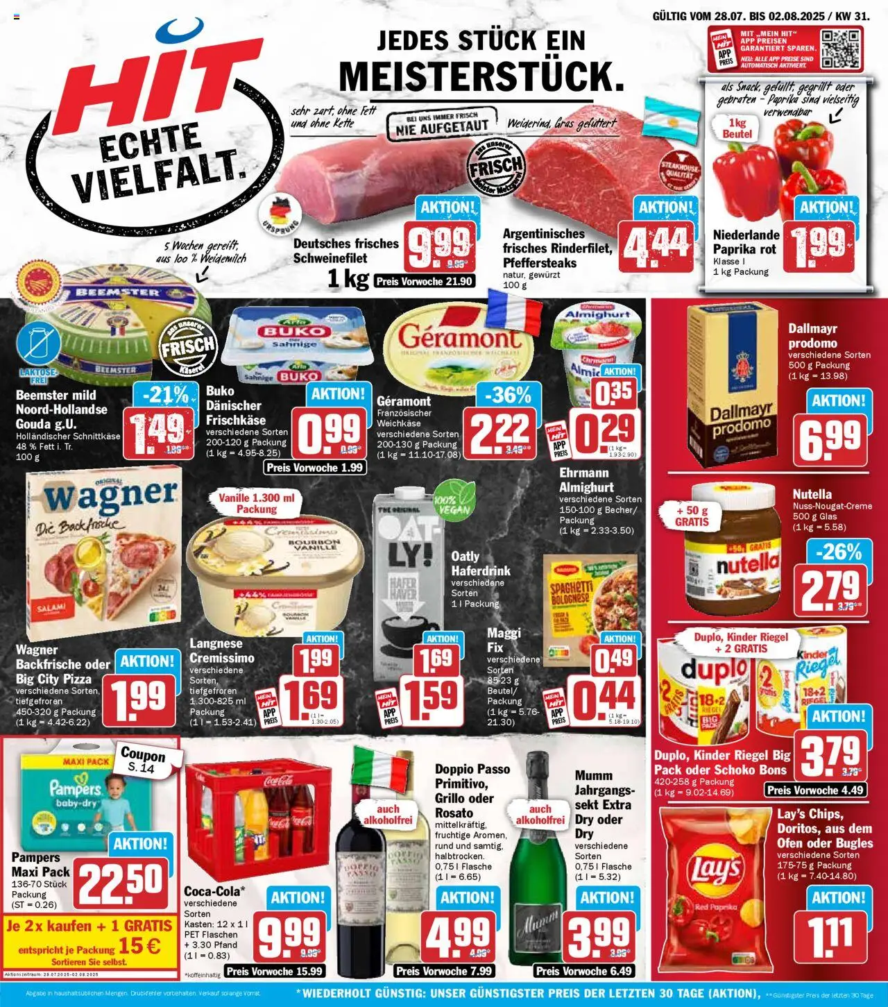 HIT Prospekt 	 - Seite 1 - gültig ab 28.07.2025