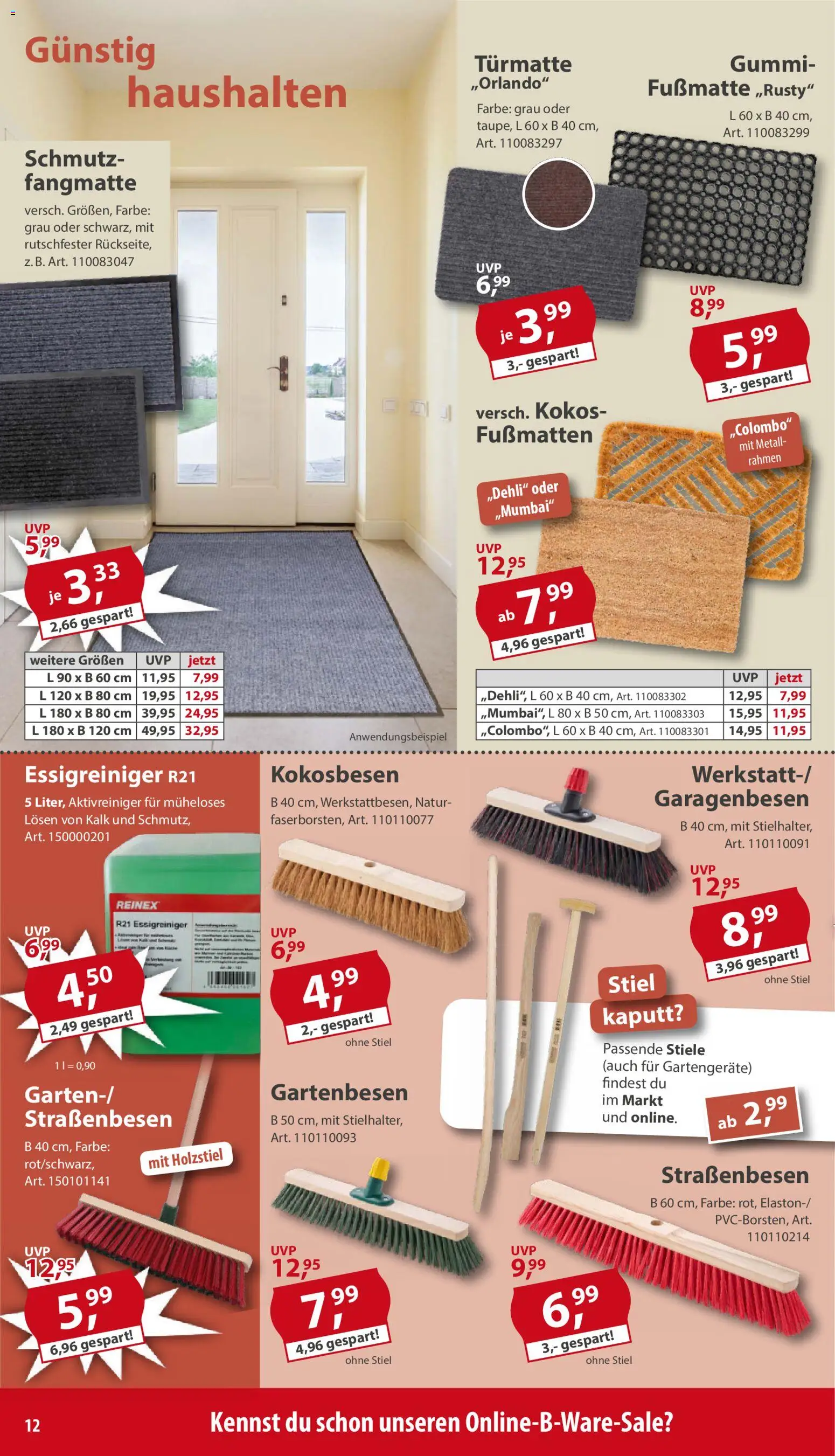 Sonderpreis Baumarkt Prospekt 	 - Seite 12 - gültig ab 25.04.2026