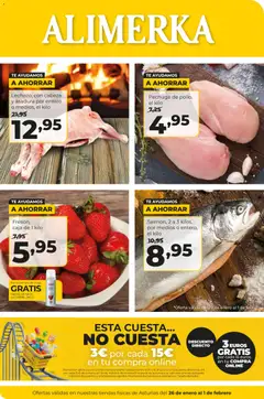 Vista previa del folleto Alimerka folleto Asturias válido desde 26/01/2026