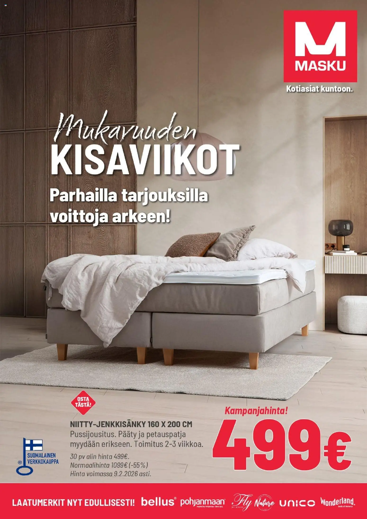 Masku tarjoukset - sivu 1- voimassa alkaen 03/02/2026