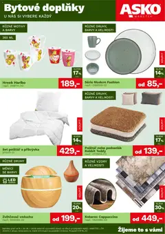 Náhled ASKO nábytek leták - Bytové doplňky za skvělé ceny platný od 08.01.2026