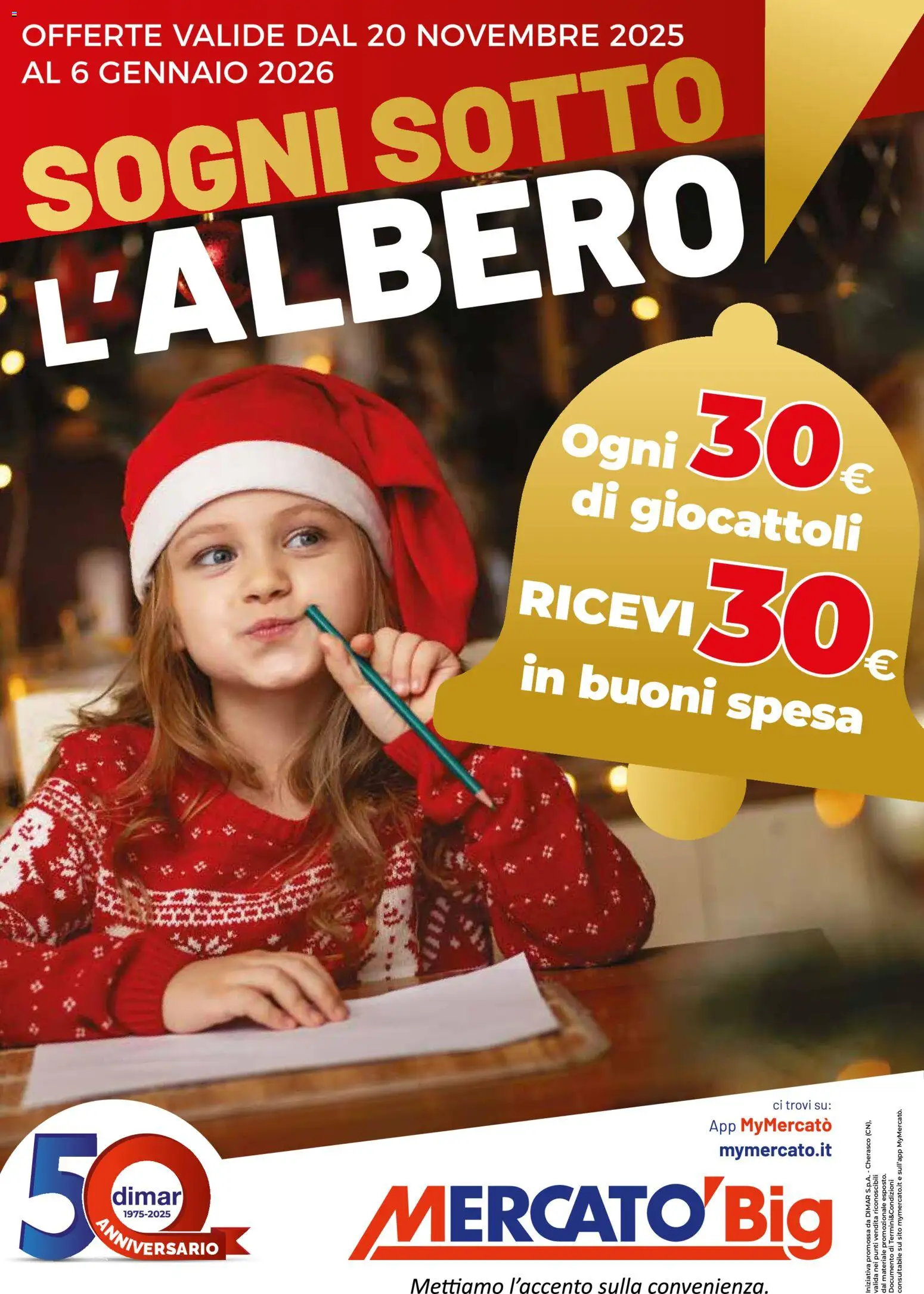 Mercatò Sogni sotto l'albero catalogo - pagina 1 - valido dal 20/11/2025