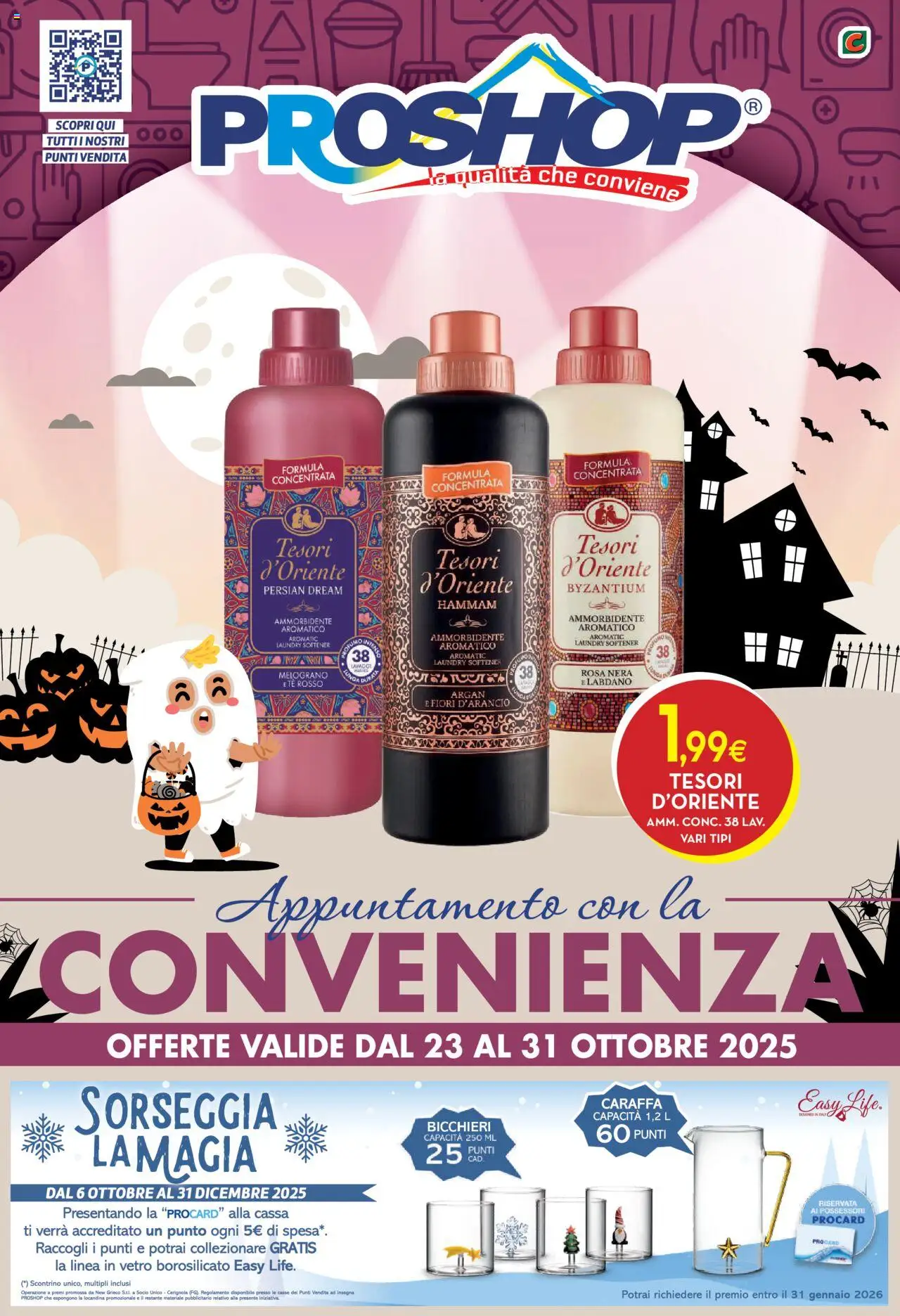 Volantino Proshop	 - pagina 1 - valido dal 23/10/2025