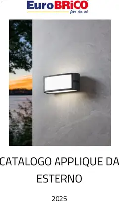 Anteprima Eurobrico Applique da Esterno catalogo valida dal 23/07/2025