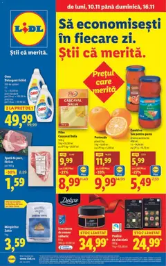 Catalog Lidl valabil de la 10.11.2025