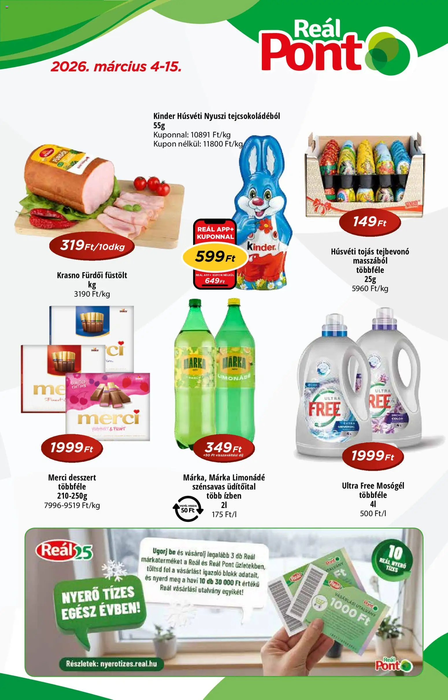 Reál akciós újság - 1oldal - érvényes 2026.03.04.-tól