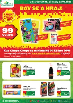 Náhled Tamda Foods leták platný od 27.08.2025