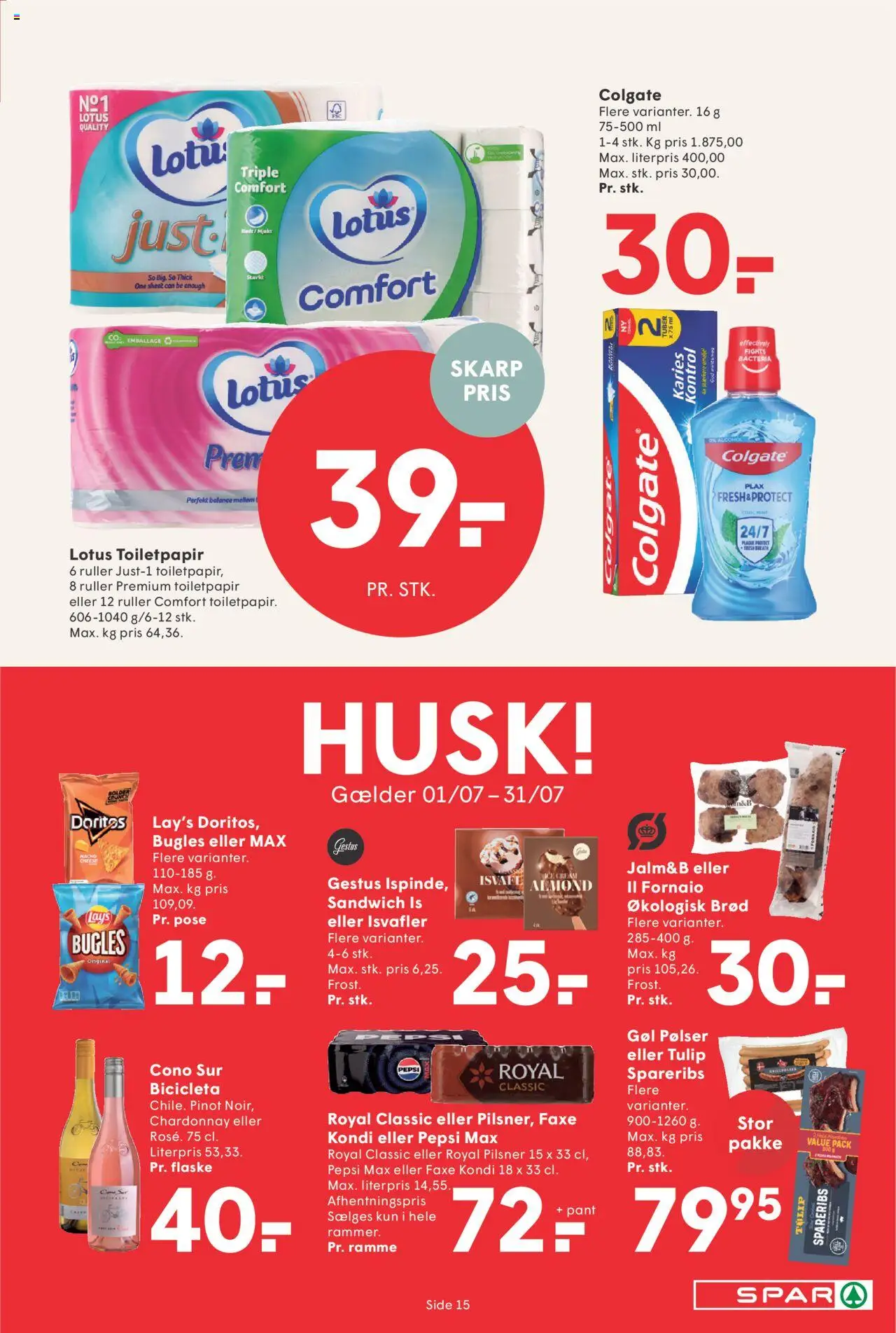 Spar - Tilbudsavis - side 15- gyldig fra 18/07/2025