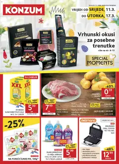 Előnézet Konzum HR akciós újság érvényes 2026.03.11.-tól
