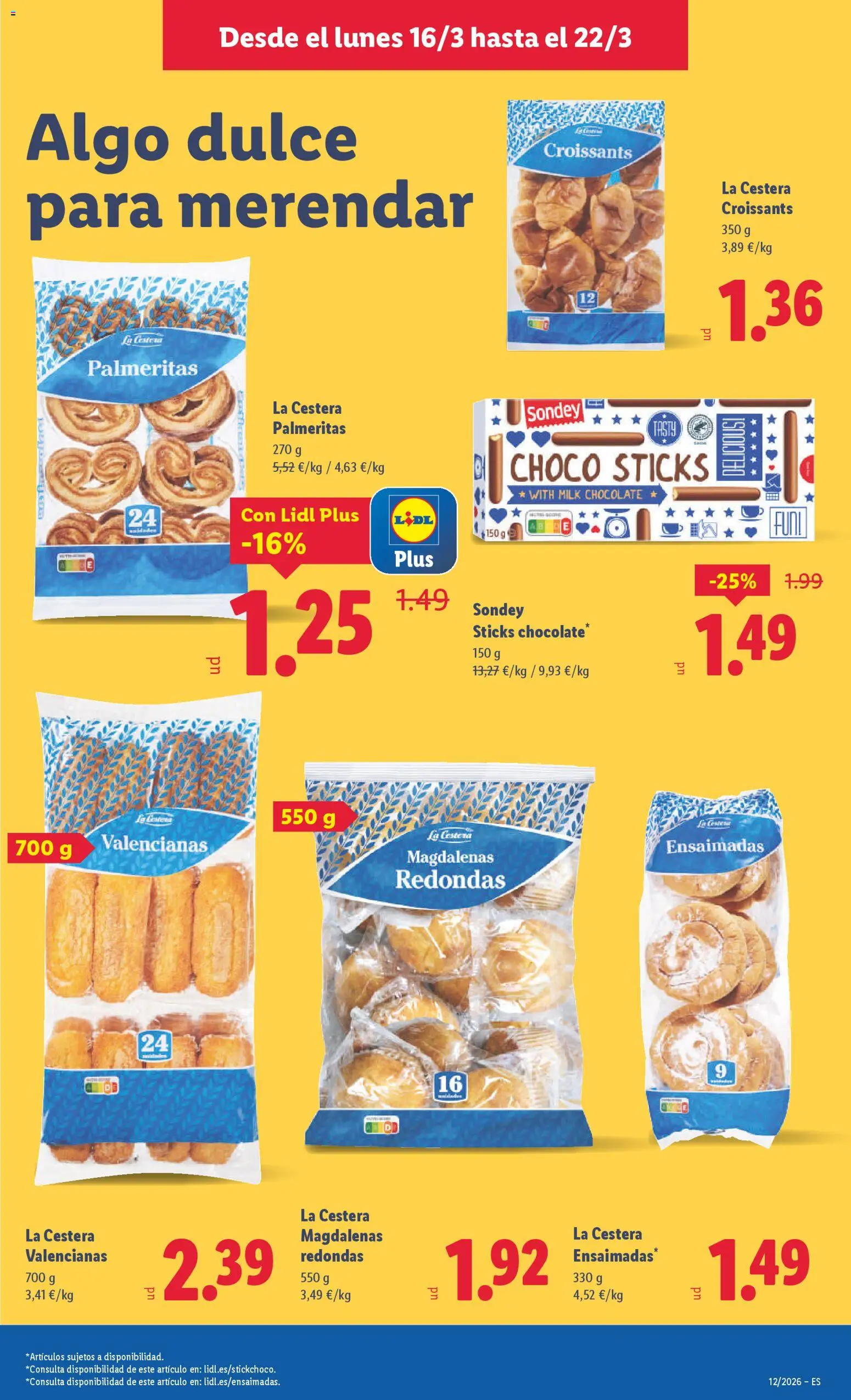 Lidl folleto - Página de 15 - Válido desde 16/03/2026